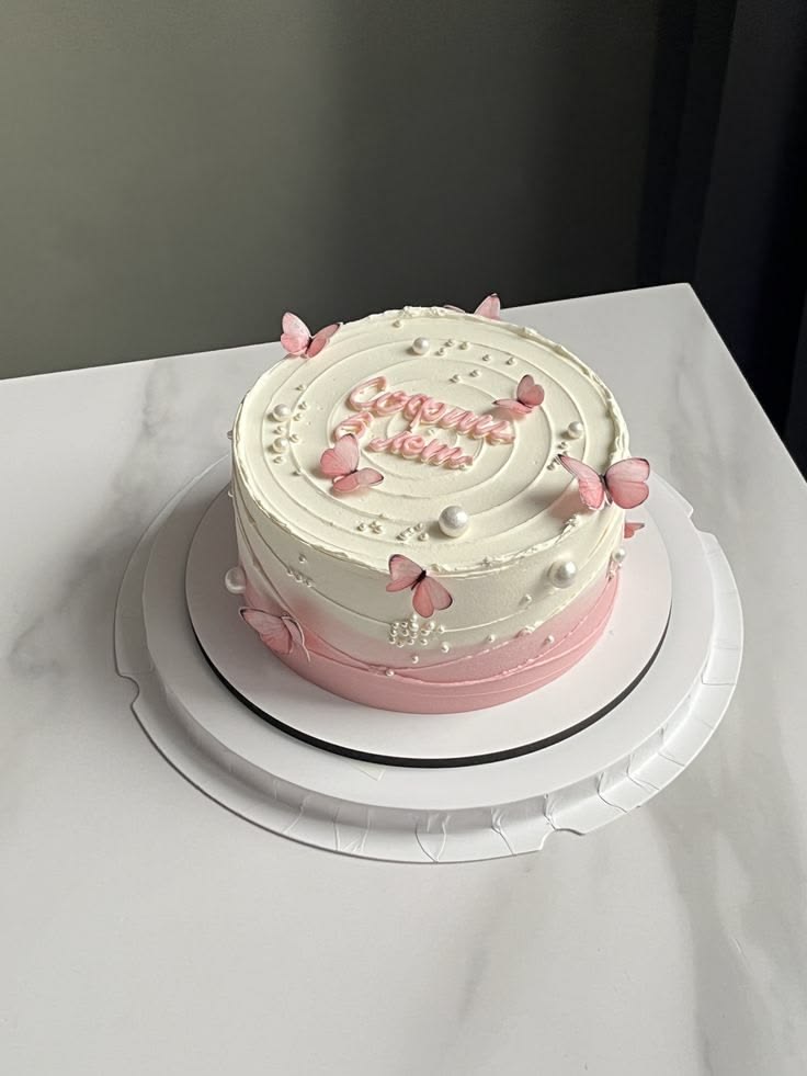 Pink Butterfly Bliss